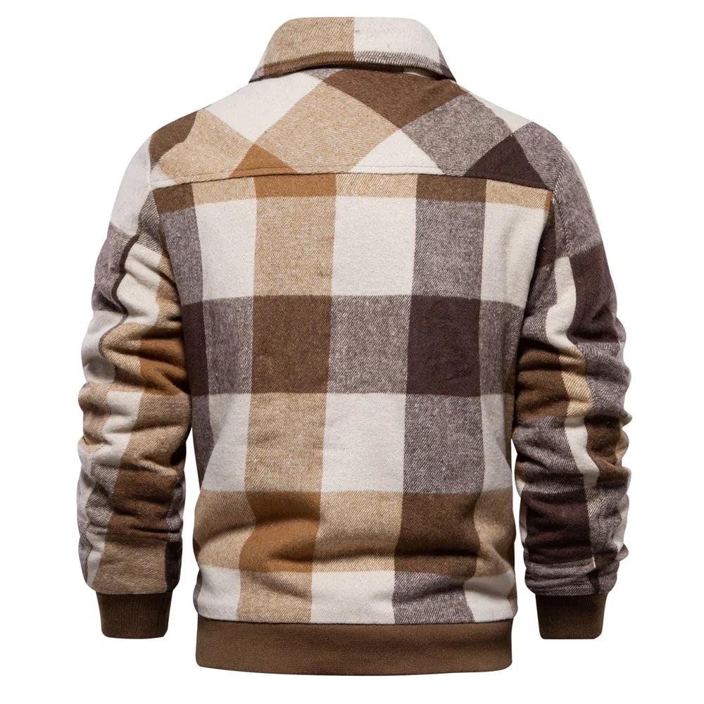 Thomas™  | Heren Flanel Winterjas