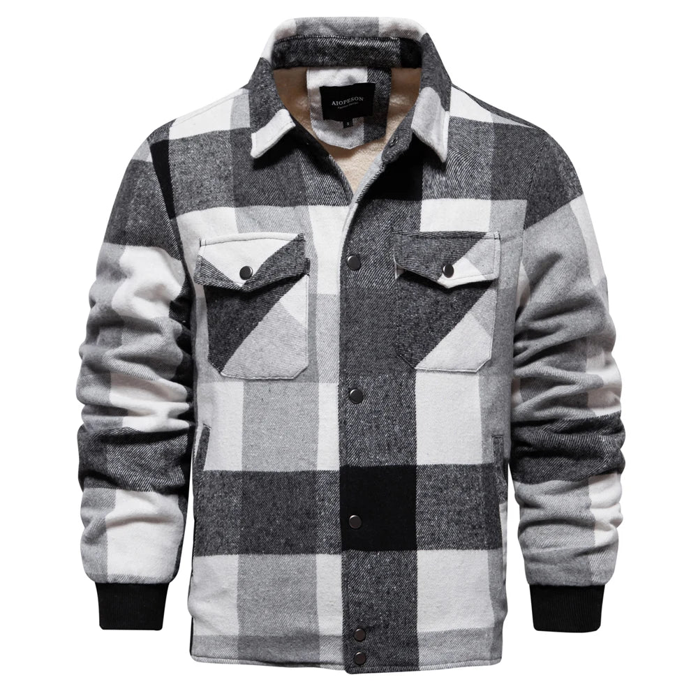 Thomas™  | Heren Flanel Winterjas