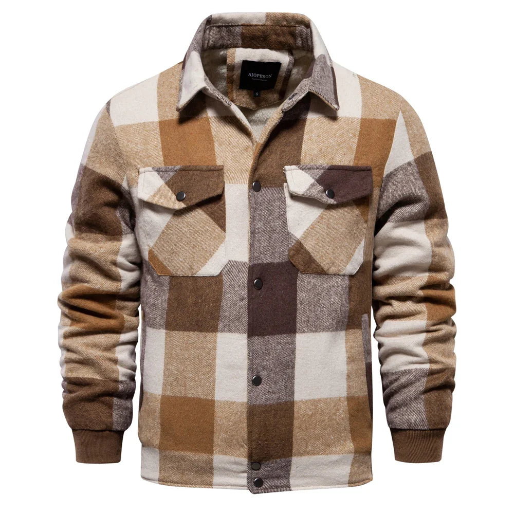 Thomas™  | Heren Flanel Winterjas
