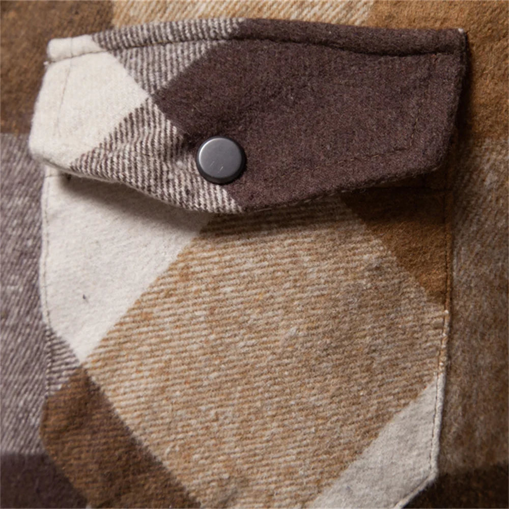 Thomas™  | Heren Flanel Winterjas